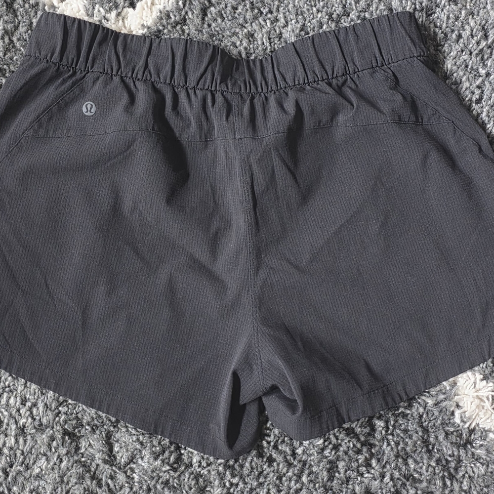 lululemon athletica Dark Gray Athletic Shorts Size 8